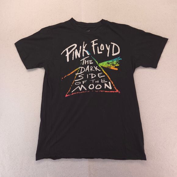 Pink Floyd Band Graphic Crew Neck T Shirt Adult Mens Size Medium M Black - Picture 2 of 9